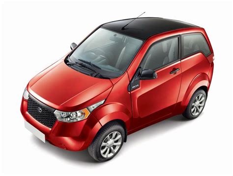 The Mahindra Reva e2o electric car with Formula One style Regenerative Braking System ...