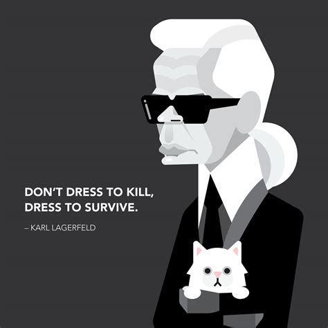 Karl Lagerfeld vector art :: Behance