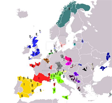 Separatist Europe Map by Saint-Tepes on DeviantArt
