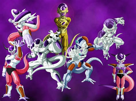 Frieza's all Forms by ryokia96 on DeviantArt