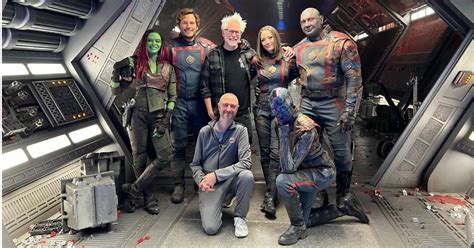 James Gunn Shares Emotional Image from Guardians of the Galaxy Vol. 3 Set