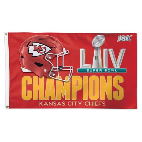 Kansas City Chiefs SUper Bowl 2020 Custom Sport Flag | Chiefs super bowl, Kansas city chiefs ...