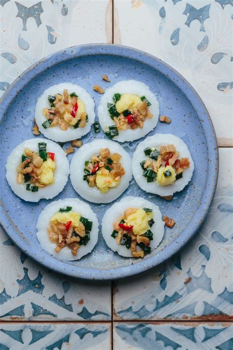 Vietnamese Steamed Rice Cakes Bánh Bèo - Beyond Sweet and Savory