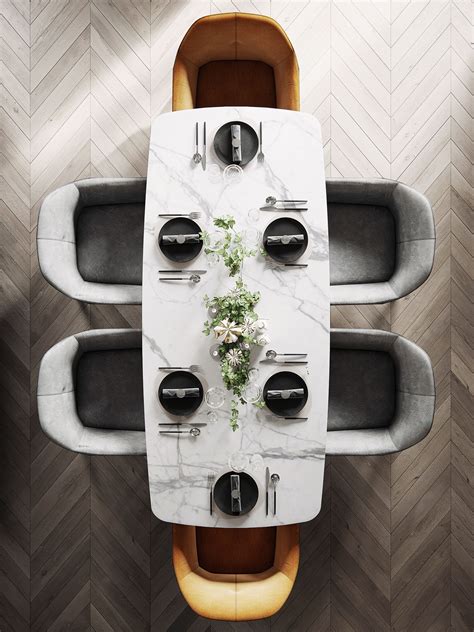 ЖК Царская Столица on Behance | Dining room layout, Dining table marble, Modern dinner table