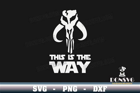 Mythosaur This is the Way svg Cutting File Mandalorian Clan Symbol SVG image Cricut vinyl decal ...