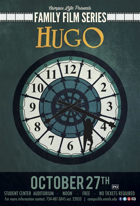 Hugo movie poster redesign