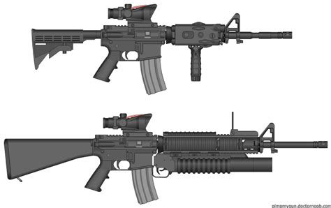 Modern USMC assault rifles by xsuperXslasherx on DeviantArt