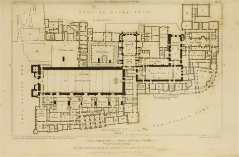 Medieval Palace Of Westminster Floor Plan | Houses of parliament london ...