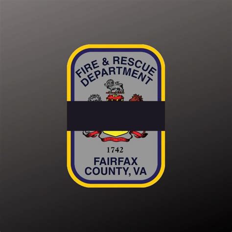 FAIRFAX COUNTY FIRE RESCUE MOURNS THE LOSS OF FIREFIGHTER KEVIN WEAVER ...