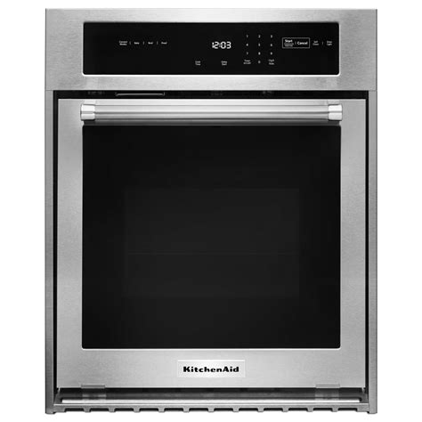 KitchenAid KOSC504ESS 24" Single Wall Oven w/ True Convection - Stainless Steel