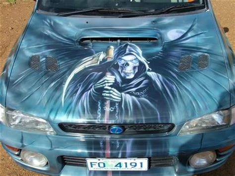 air brush cars | Car paint jobs, Truck art, Airbrush