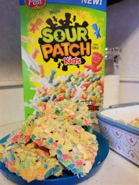 Sour Patch Kids Cereal treats | Sour patch kids cake, Sour patch, Sour patch kids