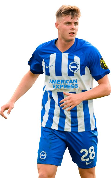 Evan Ferguson Brighton & Hove Albion football render - FootyRenders