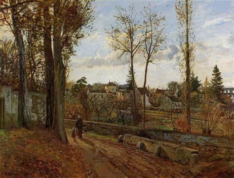 Louveciennes, 1871 - Camille Pissarro - WikiArt.org