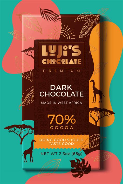 Luji's / chocolate / packaging design | Chocolate packaging design ...