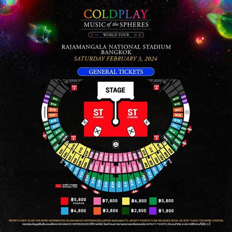 Coldplay tickets just announced for Bangkok include cheap seats | Coconuts