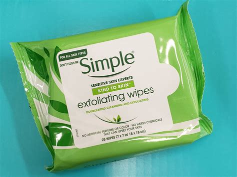 Simple Exfoliating Wipes - Funtastic Life