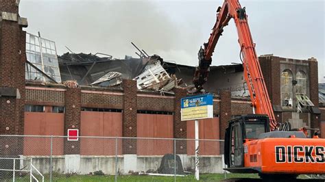 Tacoma's vacant Gault Middle School still smoldering after large fire Wednesday