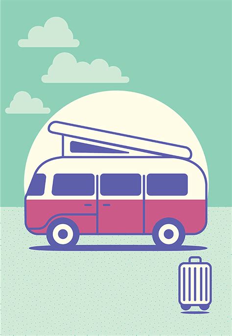 Camper GIF by Julia Skelton on Dribbble