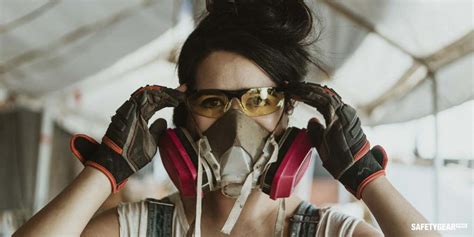 Woman Wearing Safety Glasses - SafetyGearPro.com - #1 Online Safety ...