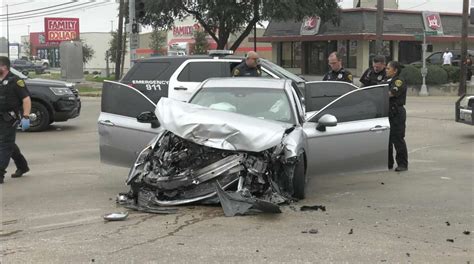 Video: 120 mph police chase ends in violent crash in northeast Houston