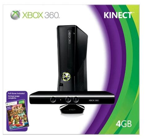 Amazon.com: Xbox 360 4GB Console with Kinect: Unknown: Video Games