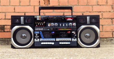 Vintage LASONIC L-30K BOOMBOX GHETTO BLASTER | Boombox, Radio cassette ...