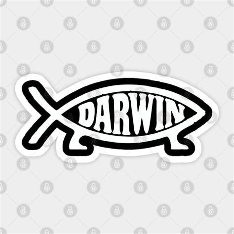 Darwin Fish - Darwin Fish - Sticker | TeePublic