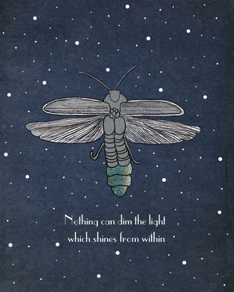 Firefly Printable - Inspirational Art - Maya Angelou Quote - Insect Art - Empowerment Quote ...