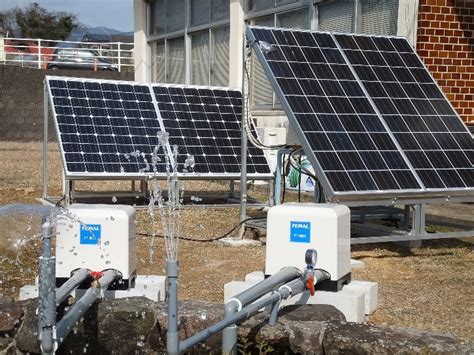 Solar Pump System with Direct Current Drive Pump | United Nations ...