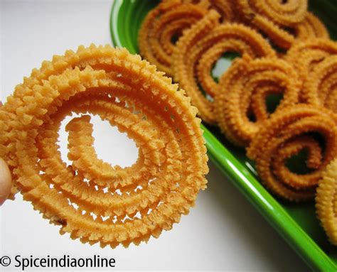 Butter Murukku - Easy Murukku Recipe / Diwali Snacks — Spiceindiaonline