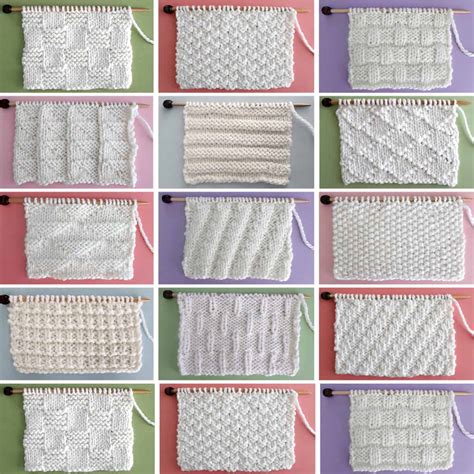 Beginner Knitting Stitch Patterns PurlsAndPixels | atelier-yuwa.ciao.jp