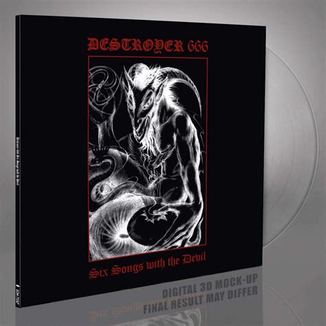 DESTROYER 666 six songs with the devil. glass transparent vinyl, 33T en vente sur ...
