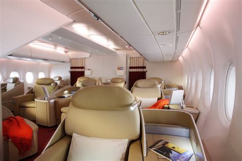 business flight: air france a380 cabin interior pictures