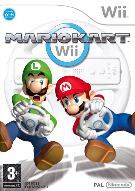 Mario Kart Wii Cover Artwork