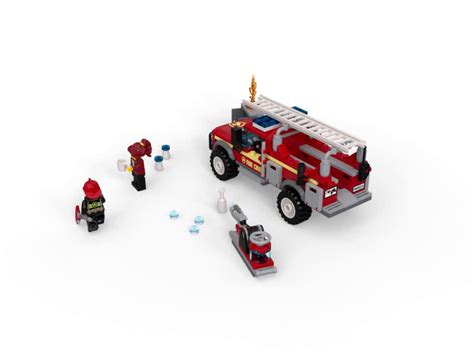 LEGO City Fire Chief Response Fire Truck 60231 Fire Rescue Building Set - Walmart.com