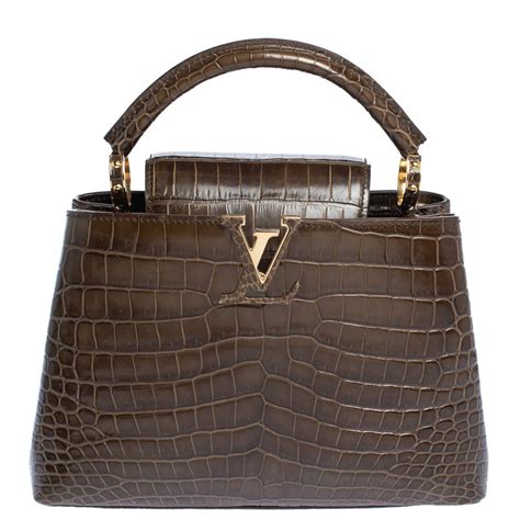 Louis Vuitton Capucines Bb Crocodile Watching | Natural Resource Department