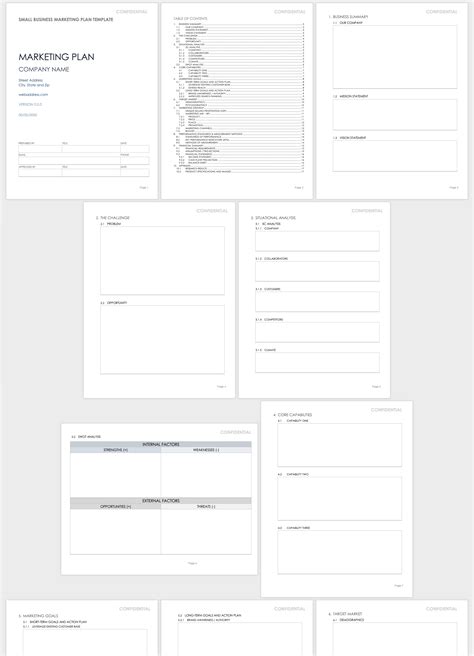 Microsoft Word Marketing Plan Template Collection