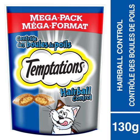 Temptations Hairball Control Tasty Chicken Flavour Soft & Crunchy Cat Treats | Walmart Canada