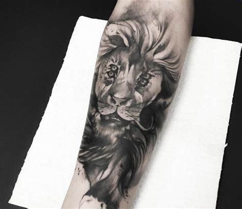 Dark Lion tattoo by Dener Silva | Photo 18758