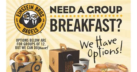 Shop Boynton Beach: Einstein Bagels Catering Menu