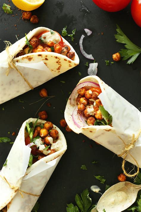 Chickpea Shawarma Sandwich | Minimalist Baker Recipes