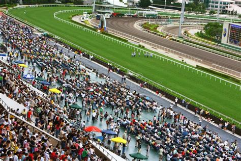 The Horse Racing At Hong Kong Jockey Club. 1 July 2008 Editorial Stock ...