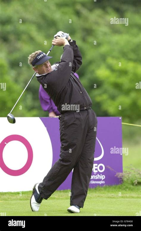 Golf action swing colin montgomerie hi-res stock photography and images - Alamy