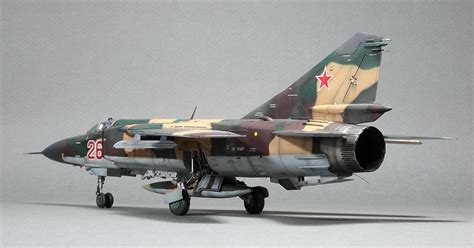 Mig-23 Flogger Fighter Aircraft, Fighter Jets, Flogger, Biplane, Model ...