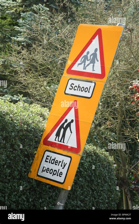 Road signs in England Stock Photo - Alamy