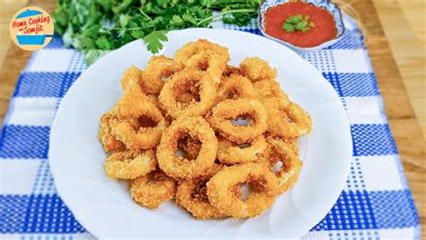 Crispy Fried Squid Rings • Home Cooking with Somjit