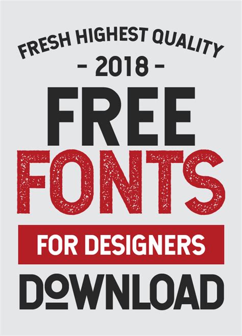 25 Freshest Free Fonts for Graphic Designers | Fonts | Graphic Design Junction