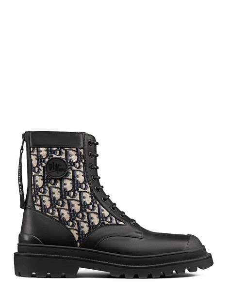 Dior Leather Dior Explorer Boot in Black for Men - Lyst