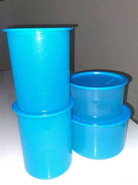 Tupperware containers set of 4, Furniture & Home Living, Kitchenware & Tableware, Food ...